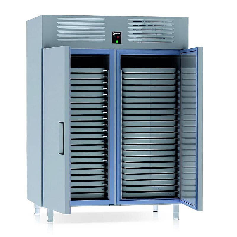 Iceinox VTF 1600 N CR Pasta Şoklama Dolabı, Paslanmaz Çelik, 2 Kapılı - Iceinox