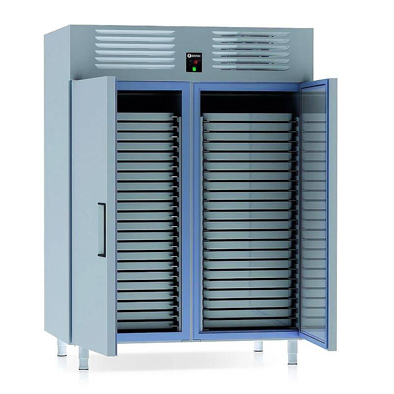 Iceinox VTF 1600 N CR Pasta Şoklama Dolabı, Paslanmaz Çelik, 2 Kapılı - 1