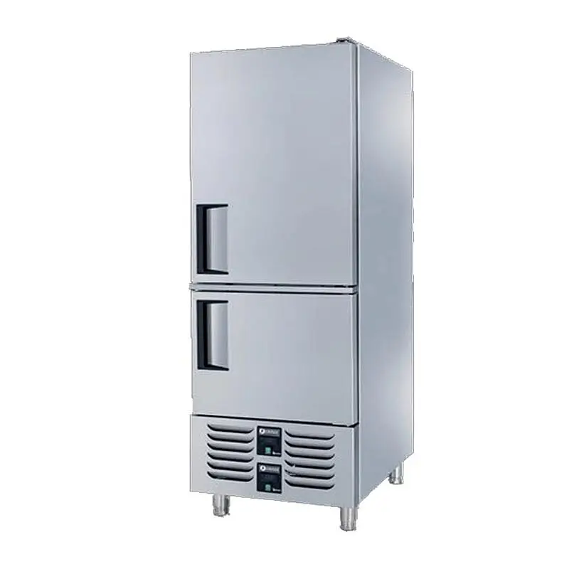 Iceinox VTK 700 CR Dikey Kombi Tip Buzdolabı, Paslanmaz Çelik, 2 Kapılı - 1