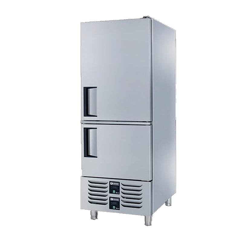 Iceinox VTK 700 Dikey Kombi Tip Buzdolabı, Paslanmaz Çelik, 2 Kapılı - Iceinox