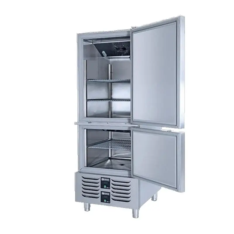 Iceinox VTK 700 Dikey Kombi Tip Buzdolabı, Paslanmaz Çelik, 2 Kapılı - Iceinox (1)