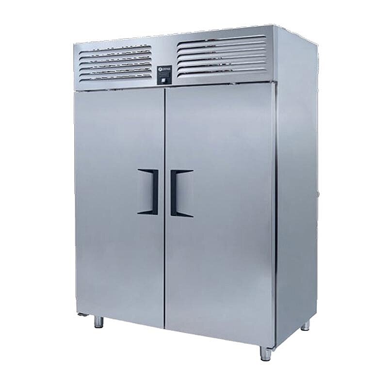 Iceinox VTS 1150 Dik Tip Snack Buzdolabı, Paslanmaz Çelik, 2 Kapılı - Iceinox