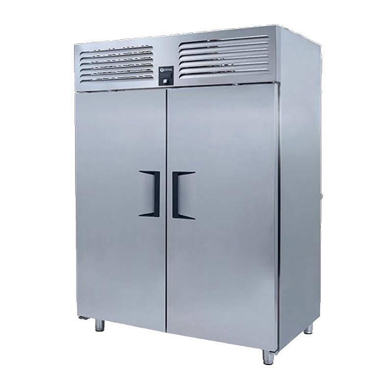 Iceinox VTS 1150 Dik Tip Snack Buzdolabı, Paslanmaz Çelik, 2 Kapılı - 1