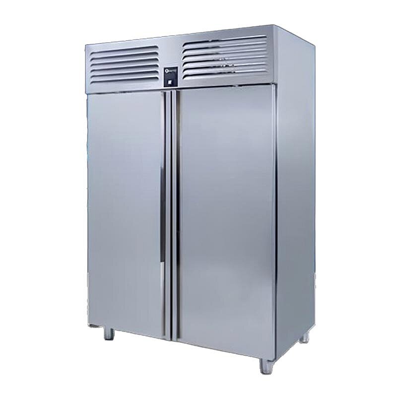 Iceinox VTS 1150 N CR Dik Tip Snack Derin Dondurucu, Paslanmaz Çelik, 2 Kapılı - Iceinox