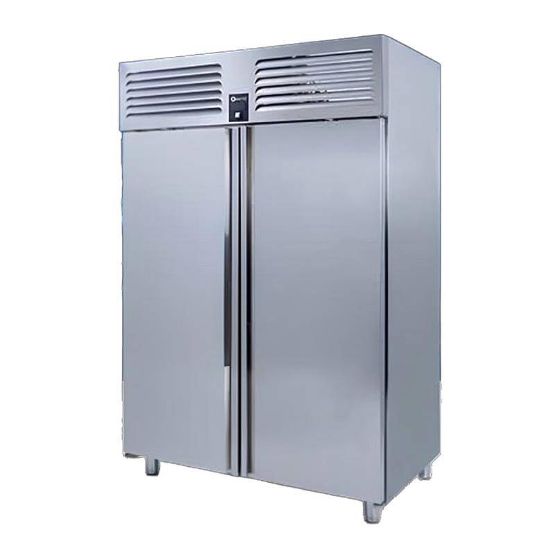 Iceinox VTS 1150 N CR Dik Tip Snack Derin Dondurucu, Paslanmaz Çelik, 2 Kapılı - 1