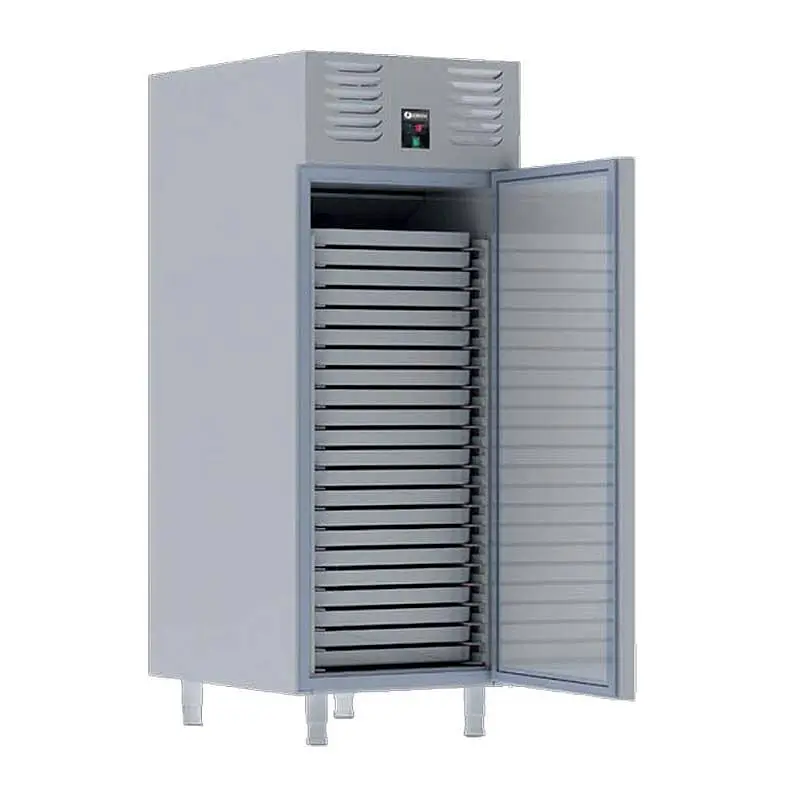 Iceinox VTS 730 CR Dik Tip Patisserie Buzdolabı, Paslanmaz Çelik, 1 Kapılı - 1