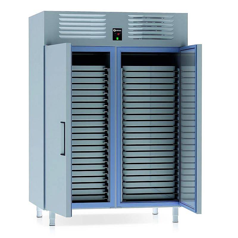 Iceinox VTS T 1340 Dik Tip Patisserie Buzdolabı, Paslanmaz Çelik, 2 Kapılı - 1