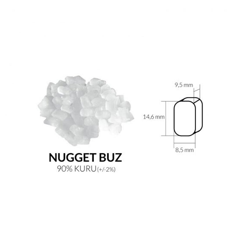 Icetech GRN-310 Külçe (Nugget) Buz Makinesi, Haznesiz, 300 kg/gün - Icetech (1)