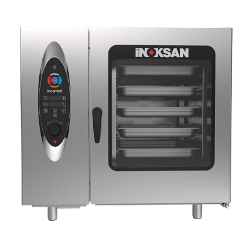 İnoksan FBE 20 Kombi Fırın, GN 1/1 20 Tepsi Kapasiteli, Paslanmaz Çelik, Elektrikli - İnoksan