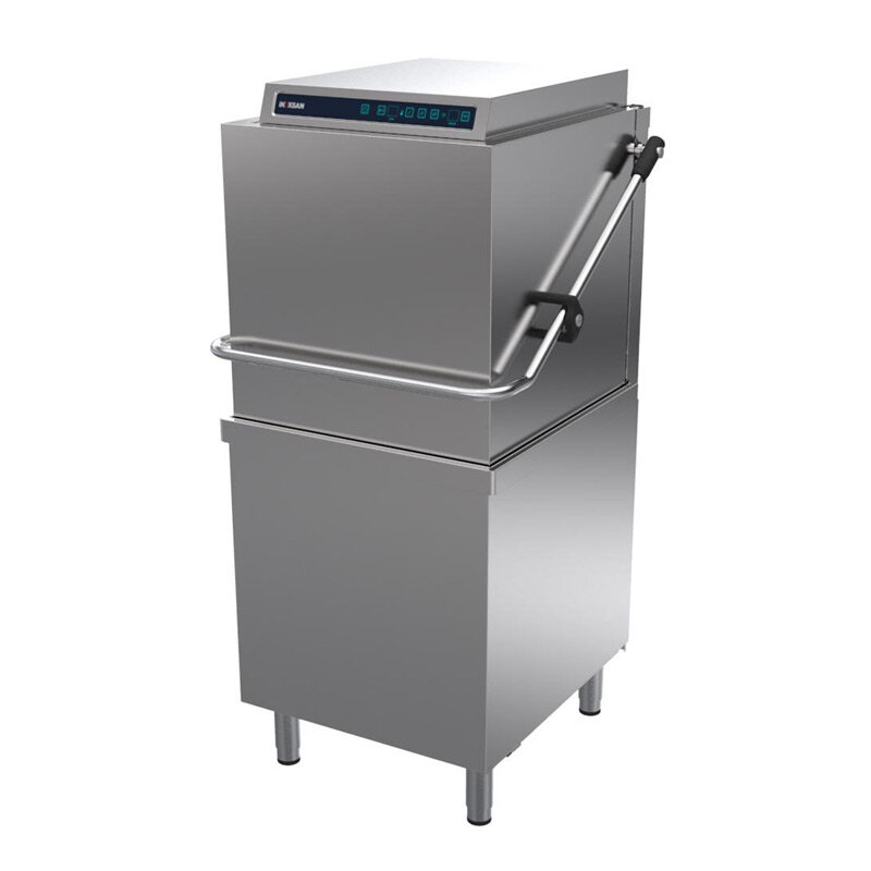 İnoksan INO-BYM102T Dijital Göstergeli Giyotin Tip Bulaşık Yıkama Makinesi, 1080 Tabak/Saatte Yıkama Kapasiteli, Hızlı Yıkama, Tahliye ve Parlatıcı Pompalı - İnoksan (1)