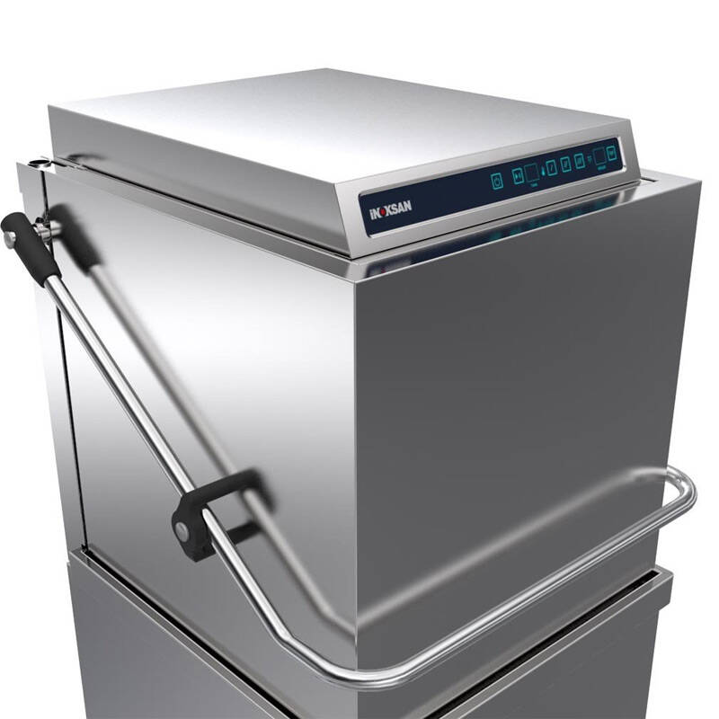 İnoksan INO-BYM102T Dijital Göstergeli Giyotin Tip Bulaşık Yıkama Makinesi, 1080 Tabak/Saatte Yıkama Kapasiteli, Hızlı Yıkama, Tahliye ve Parlatıcı Pompalı - 4
