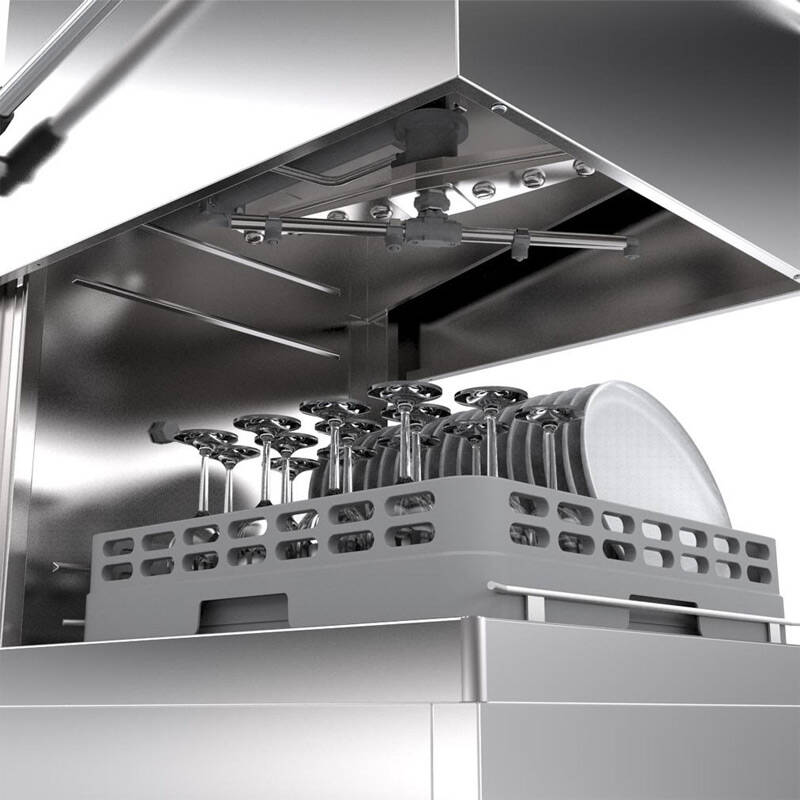 İnoksan INO-BYM102T Dijital Göstergeli Giyotin Tip Bulaşık Yıkama Makinesi, 1080 Tabak/Saatte Yıkama Kapasiteli, Hızlı Yıkama, Tahliye ve Parlatıcı Pompalı - 5