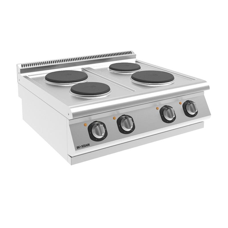 İnoksan Perfect 700 Seri Set Üstü Ocak, 1 Modül, Paslanmaz Çelik, Elektrikli - İnoksan