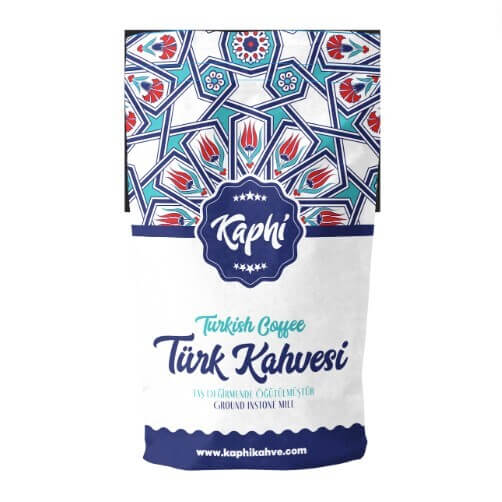 Kaphi Türk Kahvesi, Foça Taşında Öğütülmüş, 500 gr. - Kaphi