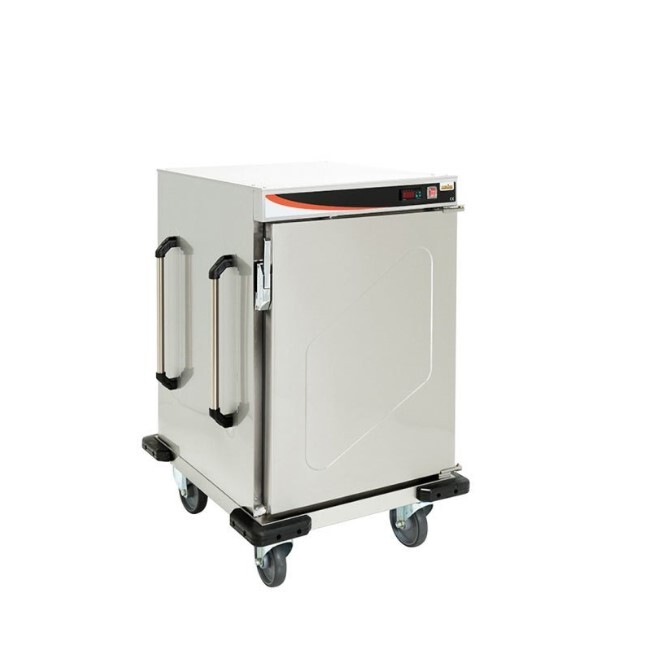 KEF BNKT-10 Banket Arabası 10 Adet GN 2/1 Kapasiteli, Yalıtımlı, Paslanmaz Çelik - KEF