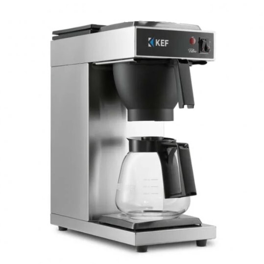 KEF FLT120 Filtre Kahve Makinası, İnox, 1.8 Lt. - KEF