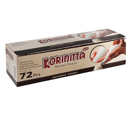 Korinitta Ekstra Krema Torbası Tek Kullanım 72'li 26 x 50 Cm - Korinitta
