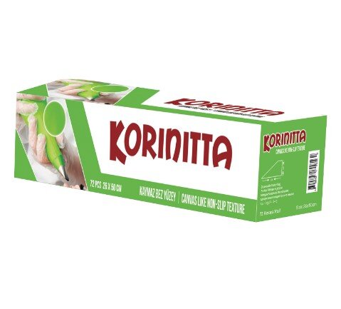 Korinitta Yeşil Kaymaz Şanti Torbası 72’li, 26 x 50 cm, - Korinitta