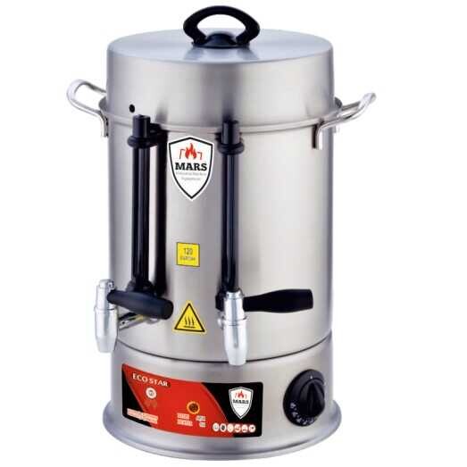 Mars 120 Bardak Çay Otomatı Metal Çevirmeli Musluklu MMCO-120 - Mars