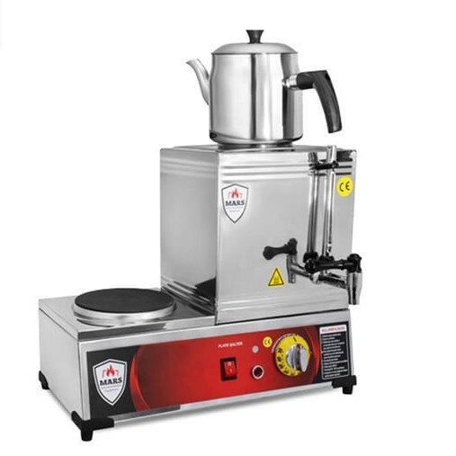 Mars 15lik Pleytli Kaynaklı Elektrikli Çay Makinesi MCK-15P - Mars