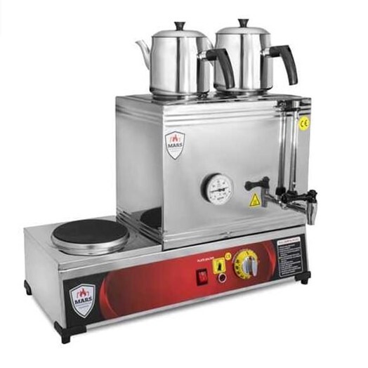 Mars 25lik Pleytli Kaynaklı Elektrikli Çay Makinesi MCK-25P - Mars
