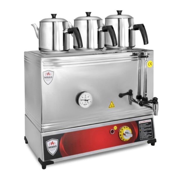 Mars 60lık Pleytsiz Kaynaklı Elektrikli Çay Makinesi MCK-60 - Mars