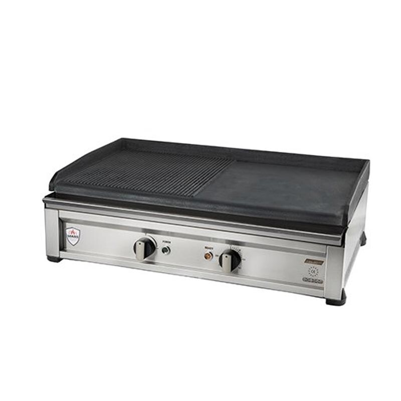 Mars 70 cm Döküm Yarı Oluklu Izgara Elektrikli MDI-70E - Mars