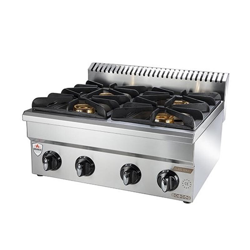 Mars Gazlı Ocak CE 4 Yanışlı 60 Cm MOC-60G - Mars