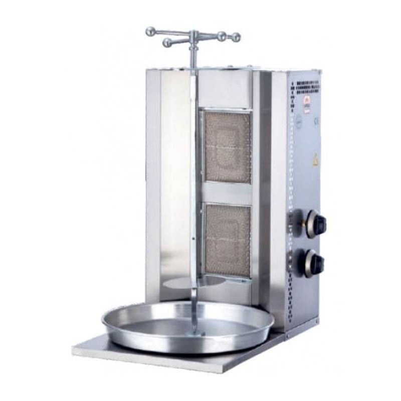 Mars Standart Döner Ocağı 2'li Gazlı CE MSD-02 - Mars