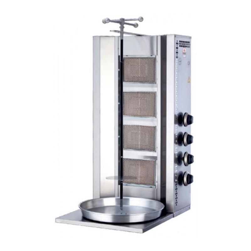 Mars Standart Döner Ocağı 4'lü Gazlı CE MSD-04 - Mars