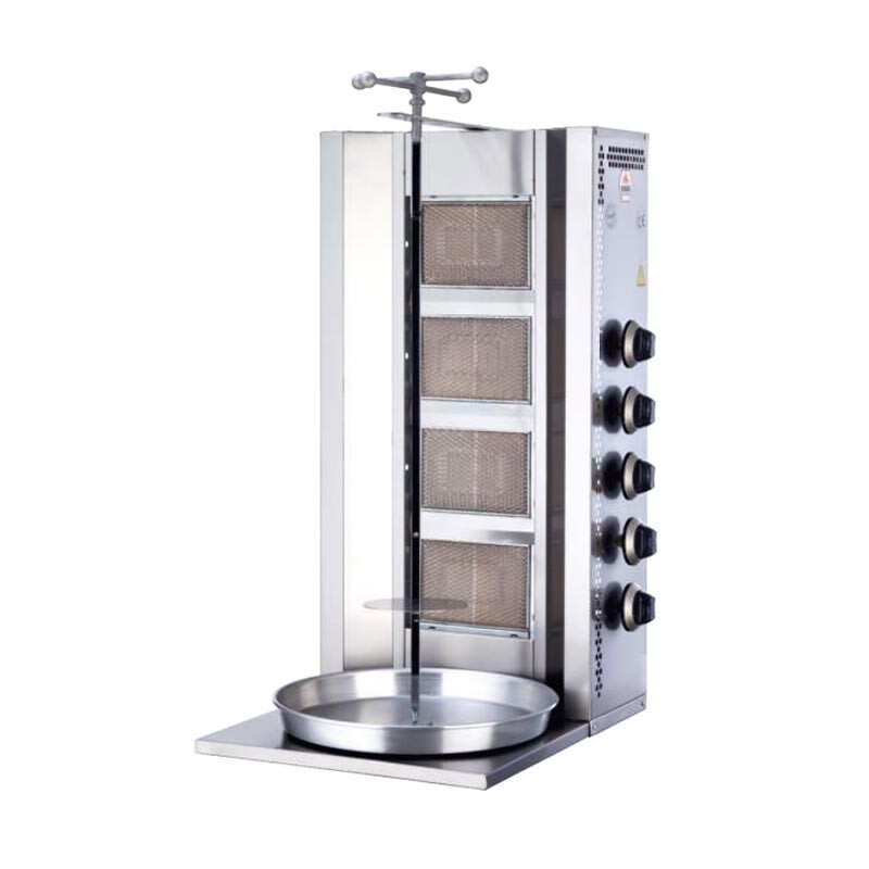 Mars Standart Döner Ocağı 5'li Gazlı CE MSD-05 - Mars