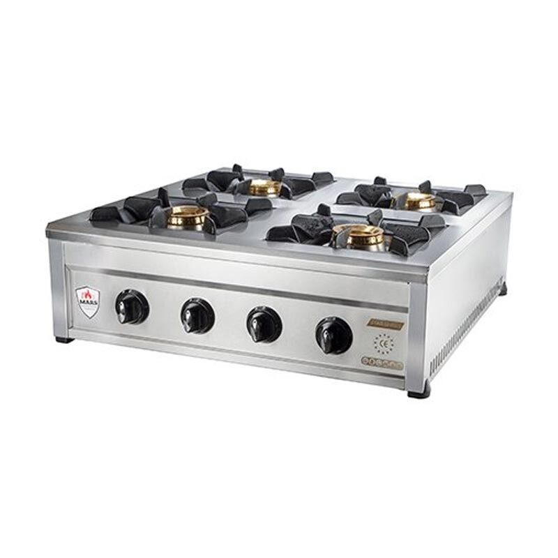 Mars Star Seri 4'lü Midi Ocak Gazlı CE MMO-04G - Mars