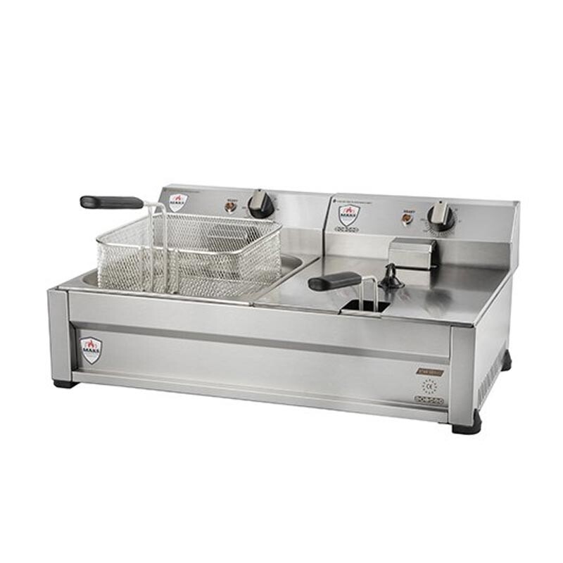 Mars Star Seri 8+8 lt. Fritöz Elektrikli MF-8+8 - Mars