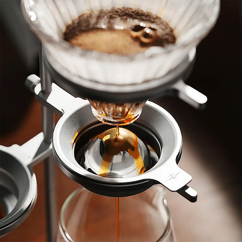 MHW-3Bomber BCH5505 Pour Over Kahve Demleme Standı, 265x110 mm, Gümüş - 6