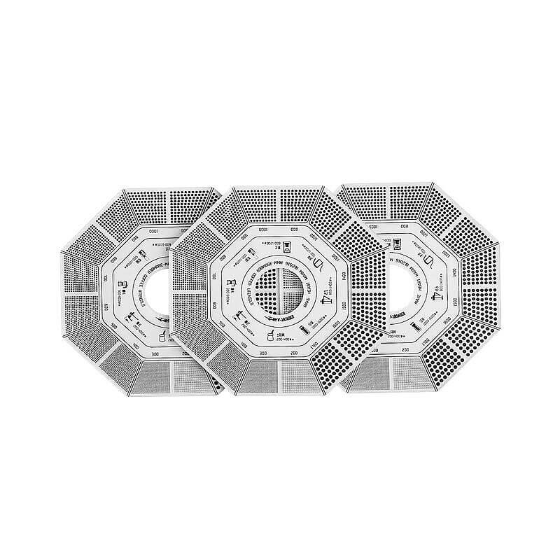 MHW-3Bomber C5626 Kahve Öğütüm Boyutu Ölçüm Kartı, Akrilik, 10 cm, 17 gr - MHW-3Bomber (1)