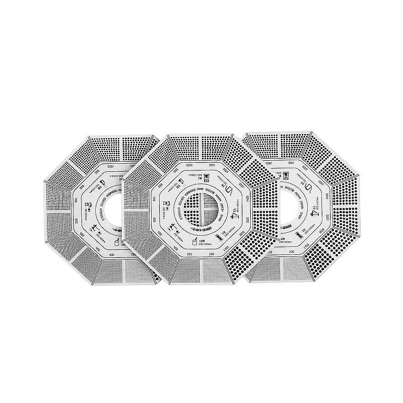 MHW-3Bomber C5626 Kahve Öğütüm Boyutu Ölçüm Kartı, Akrilik, 10 cm, 17 gr - 2