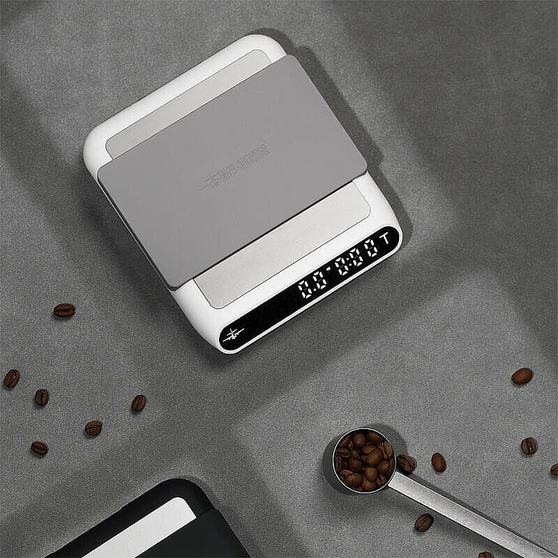 MHW-3Bomber ES5485W Formula Dijital Kahve Tartısı, 130x150x28 mm, 1500 mAh, Beyaz - MHW-3Bomber (1)