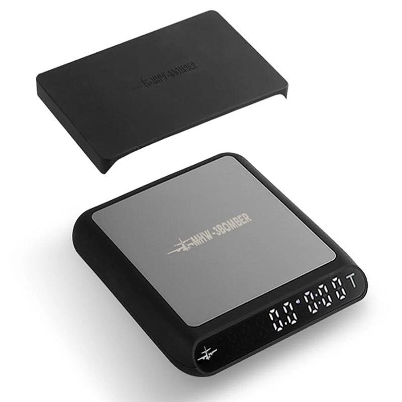 MHW-3Bomber ES5486B Formula Dijital Kahve Tartısı, 130x150x28 mm, 1500 mAh, Siyah - MHW-3Bomber