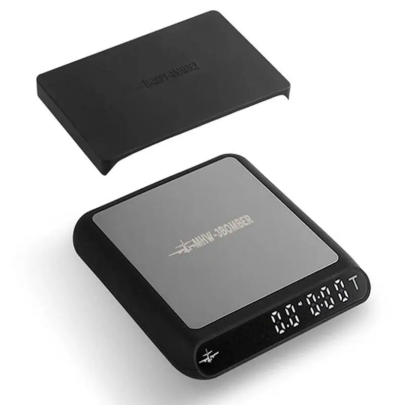 MHW-3Bomber ES5486B Formula Dijital Kahve Tartısı, 130x150x28 mm, 1500 mAh, Siyah - 1