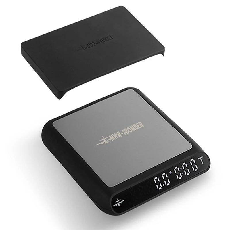 MHW-3Bomber ES5486B Formula Dijital Kahve Tartısı, 130x150x28 mm, 1500 mAh, Siyah - 1