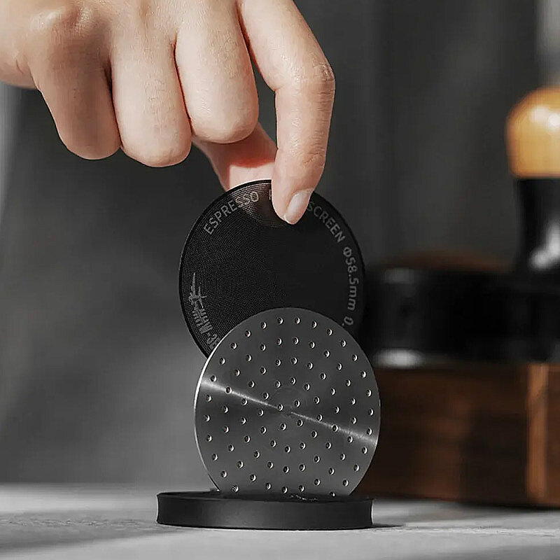MHW-3Bomber FG5588 Titanyum Espresso Puck Screen, 58.5 mm, 0.8 mm - 3