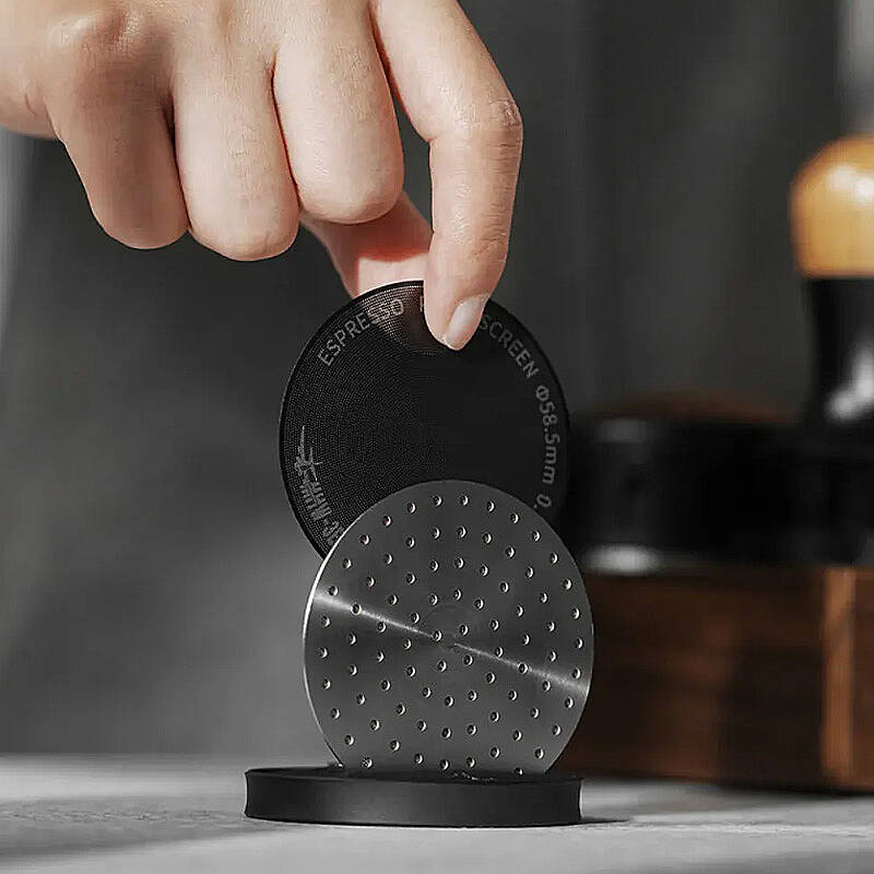 MHW-3Bomber FG5588 Titanyum Espresso Puck Screen, 58.5 mm, 0.8 mm - 3