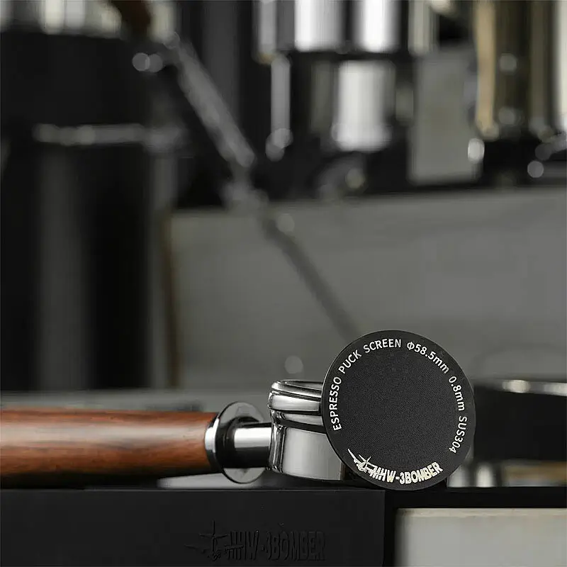 MHW-3Bomber FG5588 Titanyum Espresso Puck Screen, 58.5 mm, 0.8 mm - MHW-3Bomber (1)