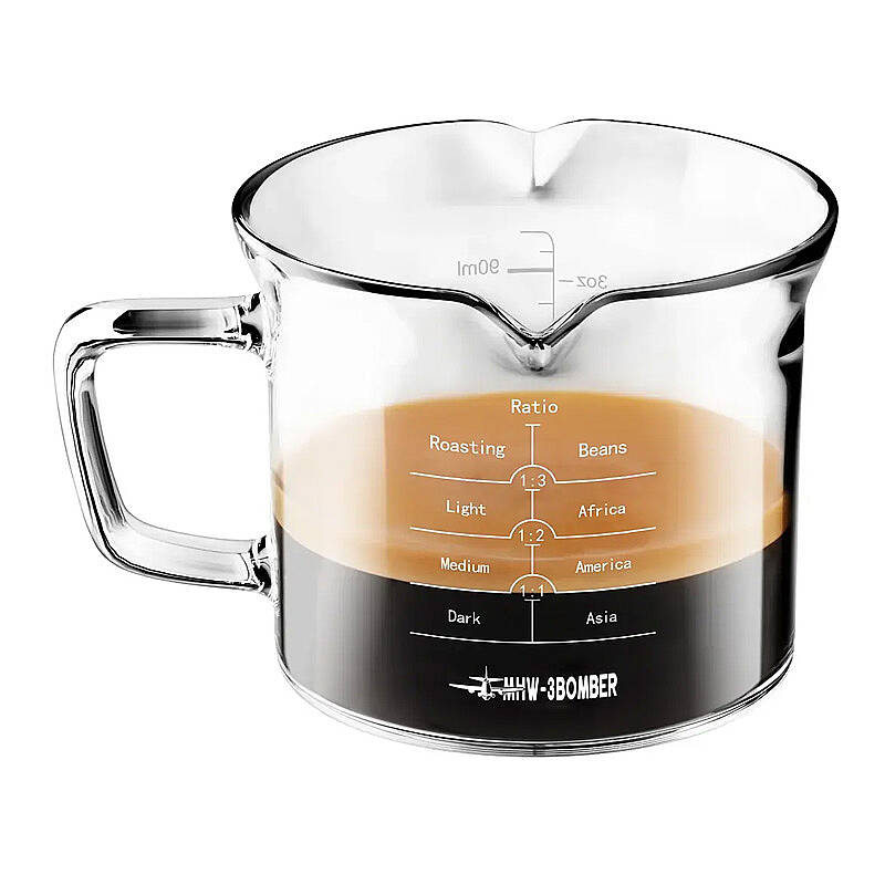 MHW-3Bomber G5059 Double Shot Ölçüm Kabı, Borosilikat, 120 ml - 1