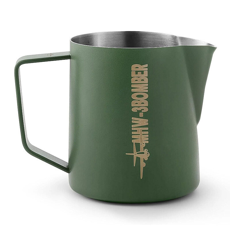 MHW-3Bomber P5029 Süt Potu Pitcher, Paslanmaz Çelik, 500 ml, Vahşi Doğa Yeşili - MHW-3Bomber
