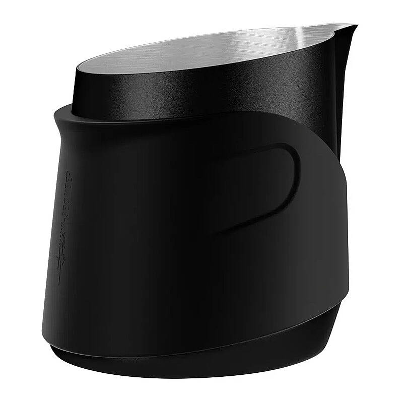 MHW-3Bomber P6513B Kulpsuz Süt Potu Pitcher, Paslanmaz Çelik, 400 ml, Siyah - 1