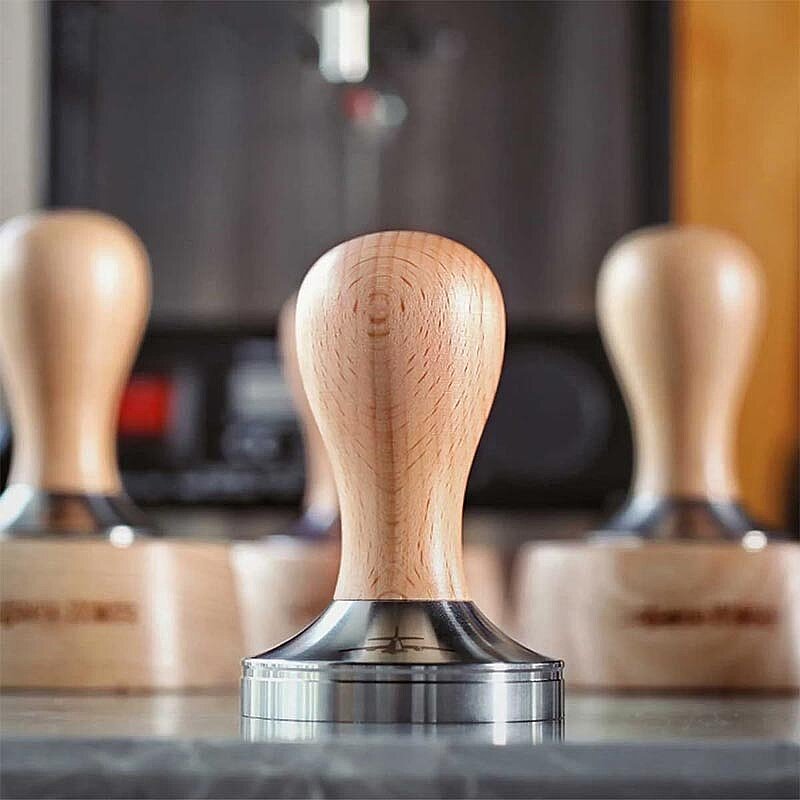 MHW-3Bomber T5206F Vase Ceviz Saplı Tamper, Paslanmaz Çelik, 58 mm - MHW-3Bomber (1)