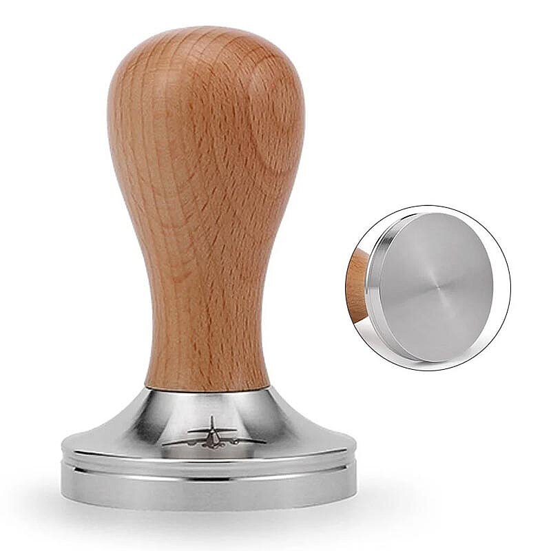 MHW-3Bomber T5206F Vase Ceviz Saplı Tamper, Paslanmaz Çelik, 58 mm - MHW-3Bomber