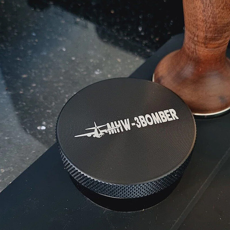 MHW-3Bomber T5251L4-OS Macaron Tamper, 51 mm, Siyah - 4