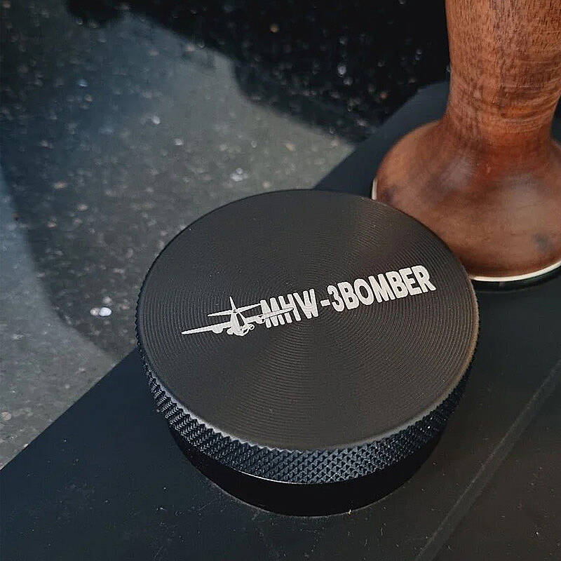 MHW-3Bomber T5251L4-OS Macaron Tamper, 51 mm, Siyah - 4